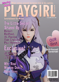 《AI少女》紫發古風短裙美少女刻晴MOD