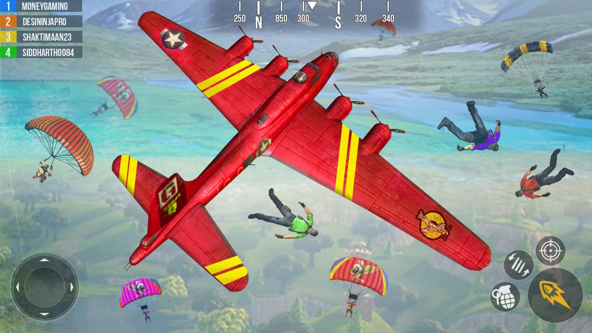 跳傘射擊戰(zhàn)爭(zhēng)