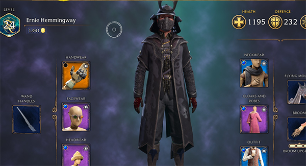 《霍格沃茨之遺》武士頭盔帽子MOD