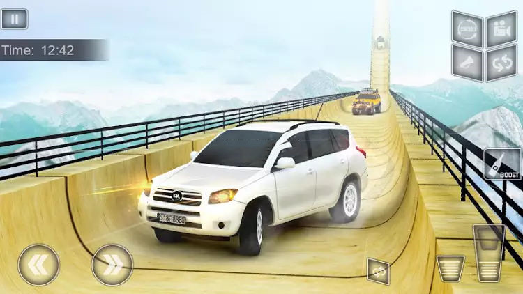 巨型坡道賽車特技3D