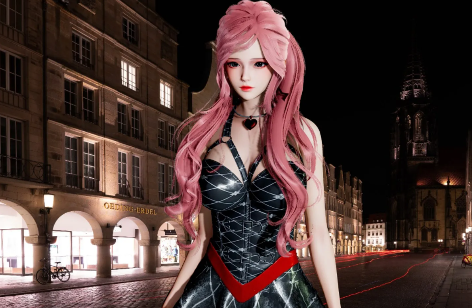 《AI少女》清純精致粉毛小姐姐MOD