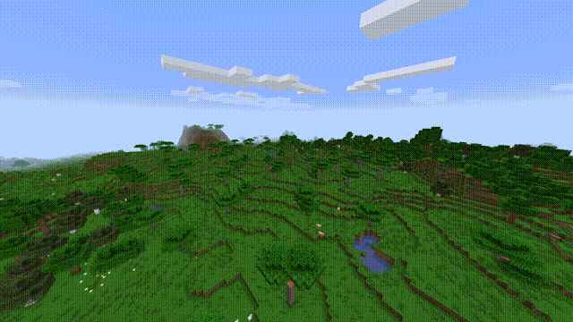 《我的世界》1.16.5漂亮的世界加載動畫MOD