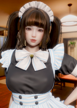 《ROOM Girl》卷發雙馬尾女仆MOD