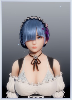 《ROOM Girl》冷酷又火辣的藍短發女仆MOD