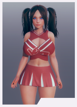 《AI少女》雙馬尾啦啦隊美少女MOD