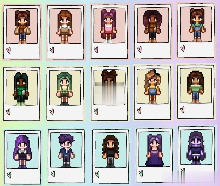 《星露谷物語》女性主角外觀大修MOD