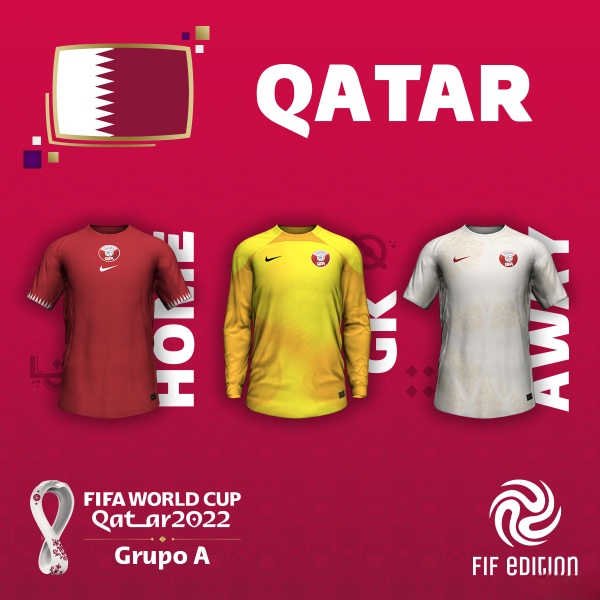 《FIFA 22》卡塔爾國家隊球衣包