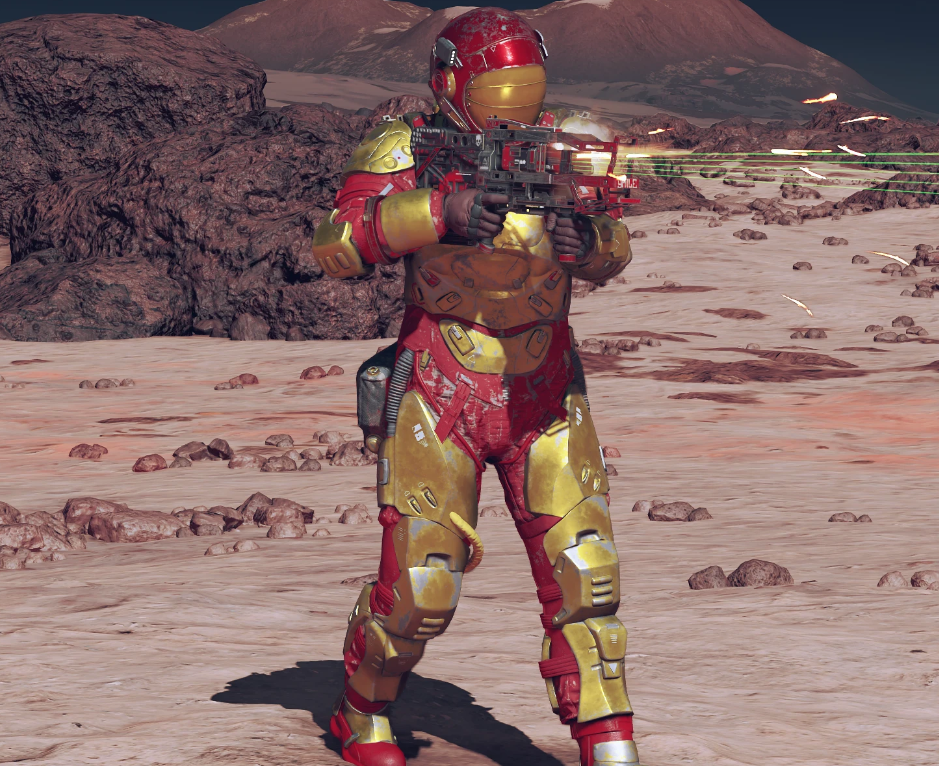 《星空》突擊兵套裝鋼鐵俠配色MOD