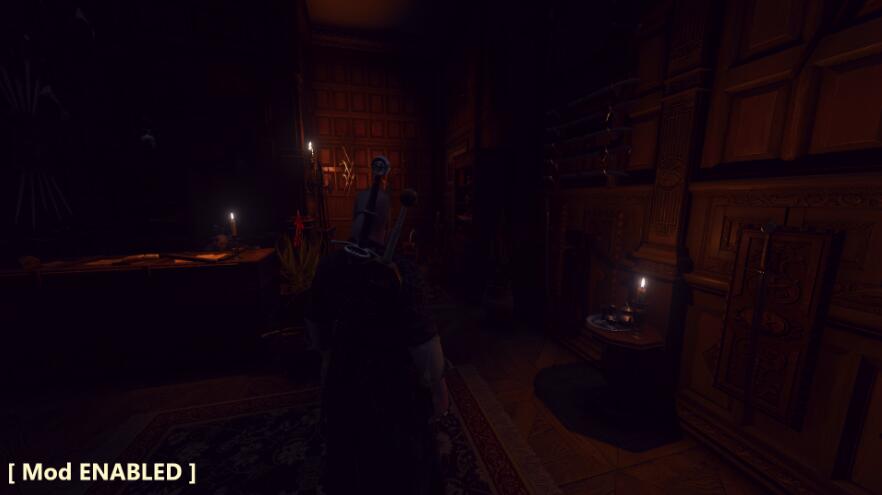 《巫師3次世代版》移除蠟燭火光效果MOD