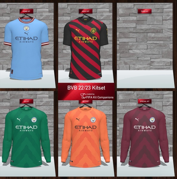 《FIFA 22》曼城2022-23賽季球衣包