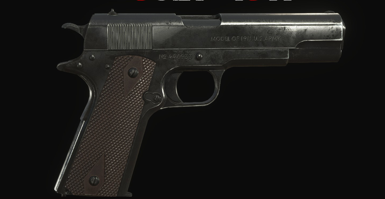 《生化危機4：重制版》柯爾特m1911手槍MOD[正式版]