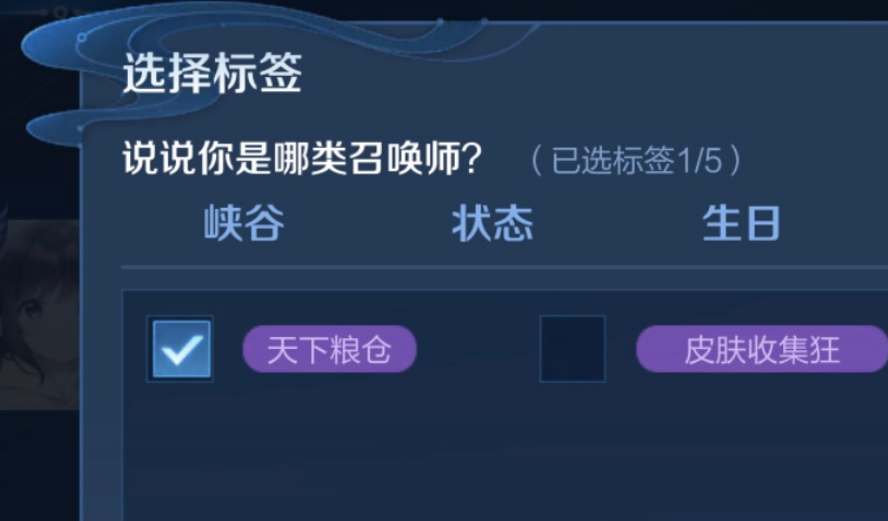 《王者榮耀》天下糧倉(cāng)標(biāo)簽解析