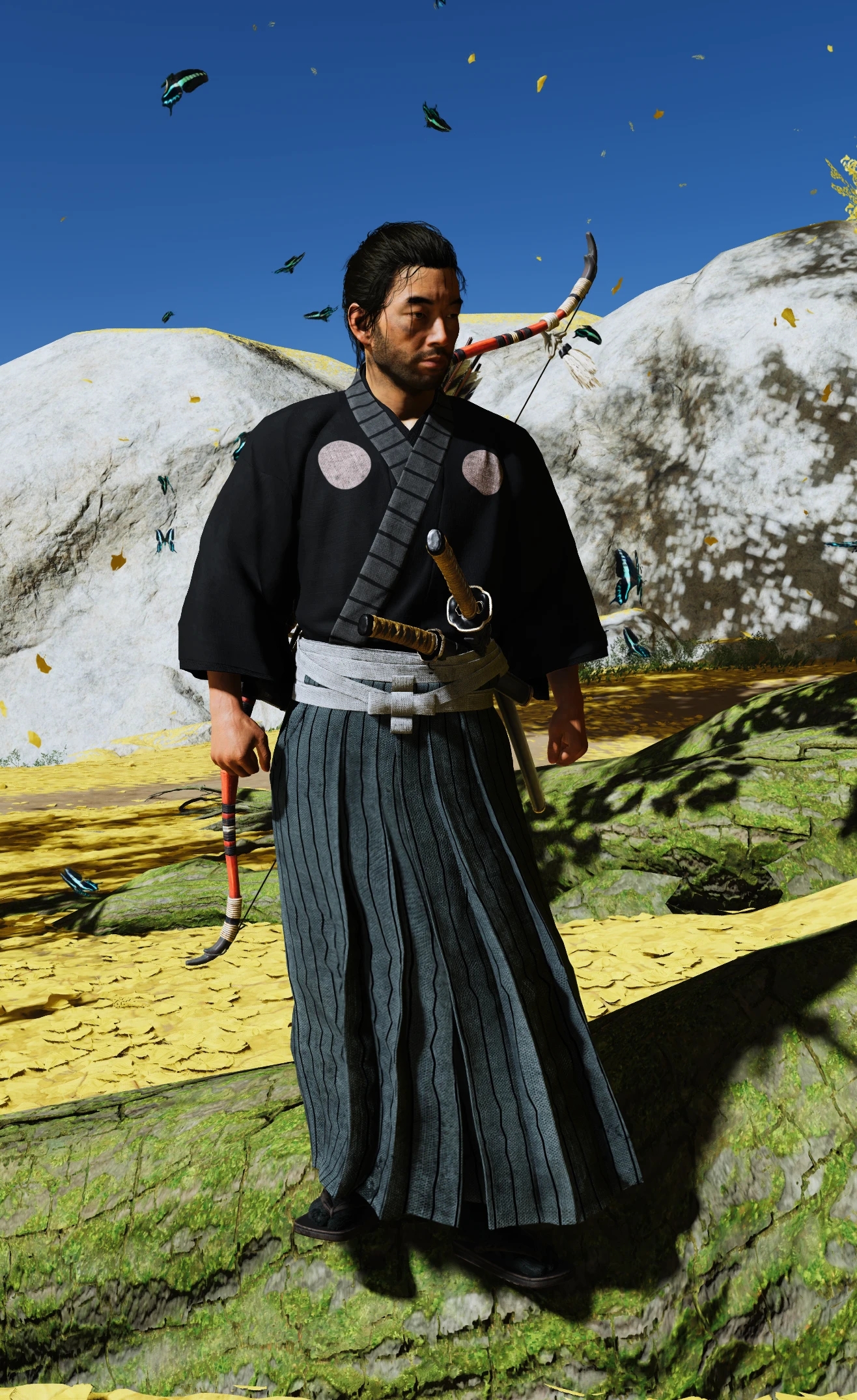 《對馬島之魂：導演剪輯版》金剛狼羅寧裝扮MOD