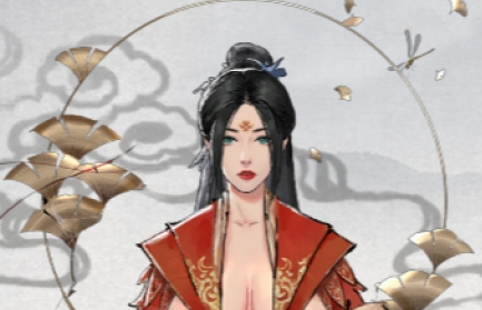 《鬼谷八荒》清涼紅衣巨大女性立繪MOD