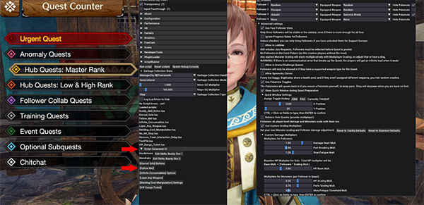 《怪物獵人崛起：曙光》單人模式帶追隨者MOD
