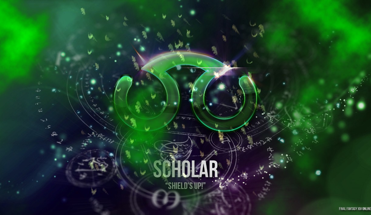《Wallpaper Engine》最終幻想14學者標志動態壁紙