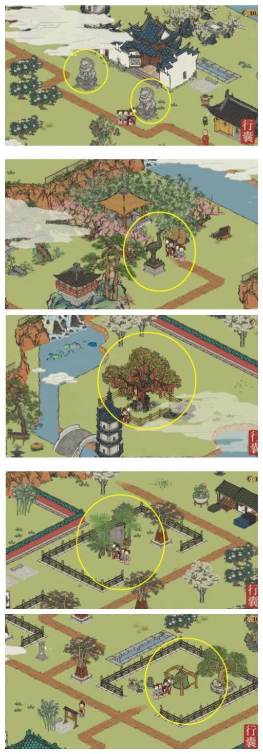 《江南百景圖》松江探險(xiǎn)華亭重彩迦葉幣位置匯總分享