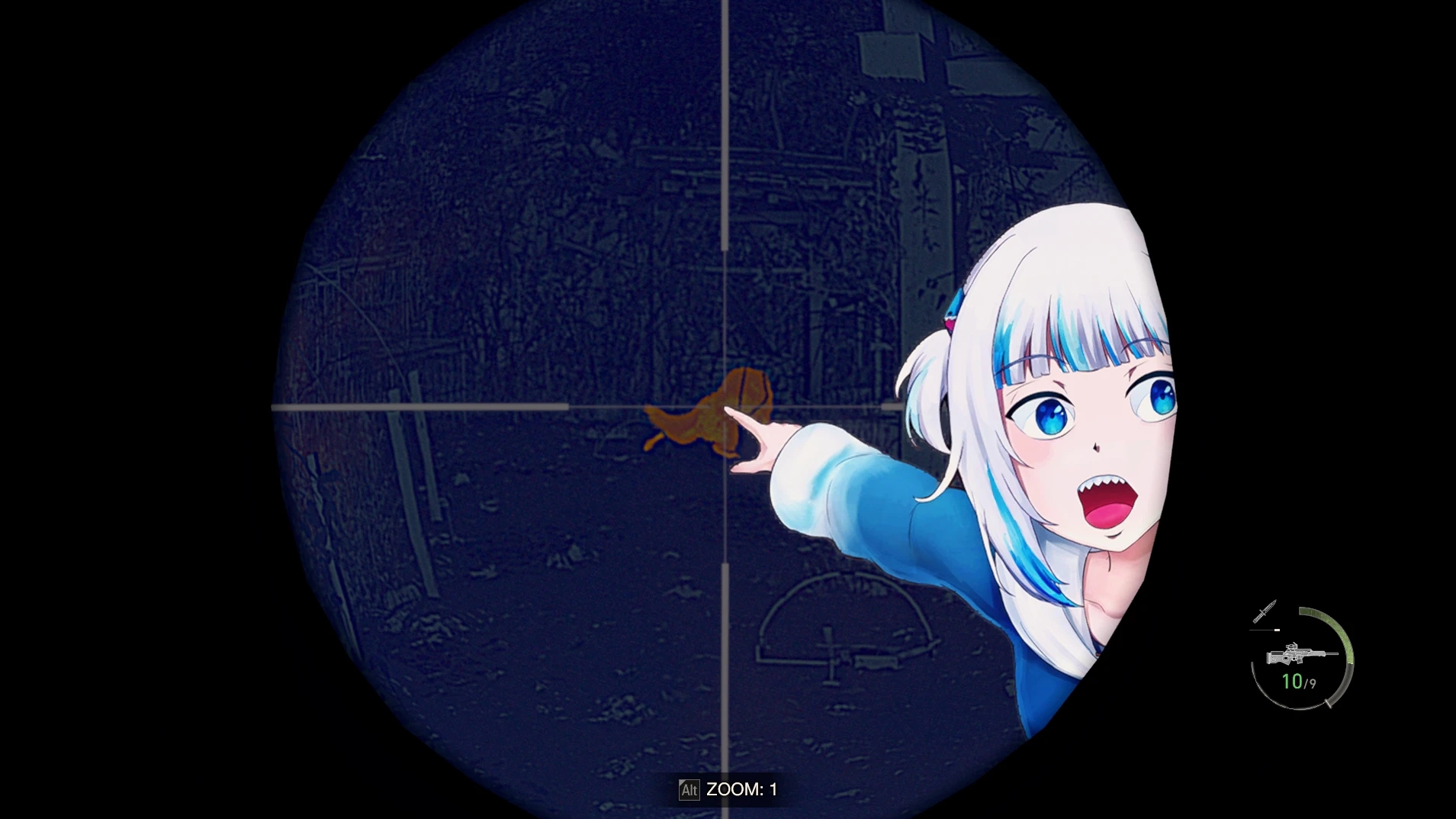 《生化危機4：重制版》鯊魚古拉瞄準視角MOD