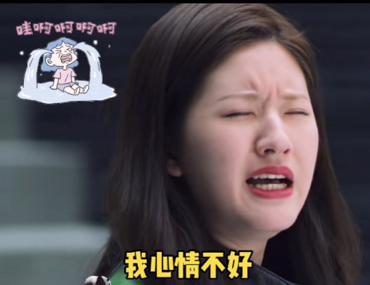 妹我心情不好表情包
