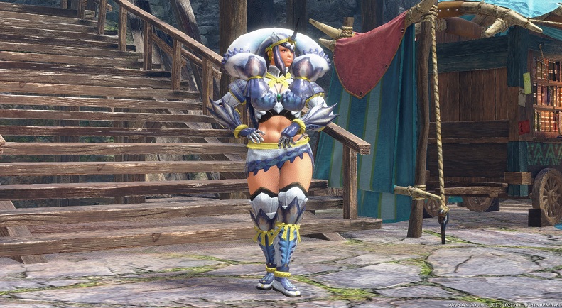 《怪物獵人崛起：曙光》EBB極致豐滿風神龍套裝MOD