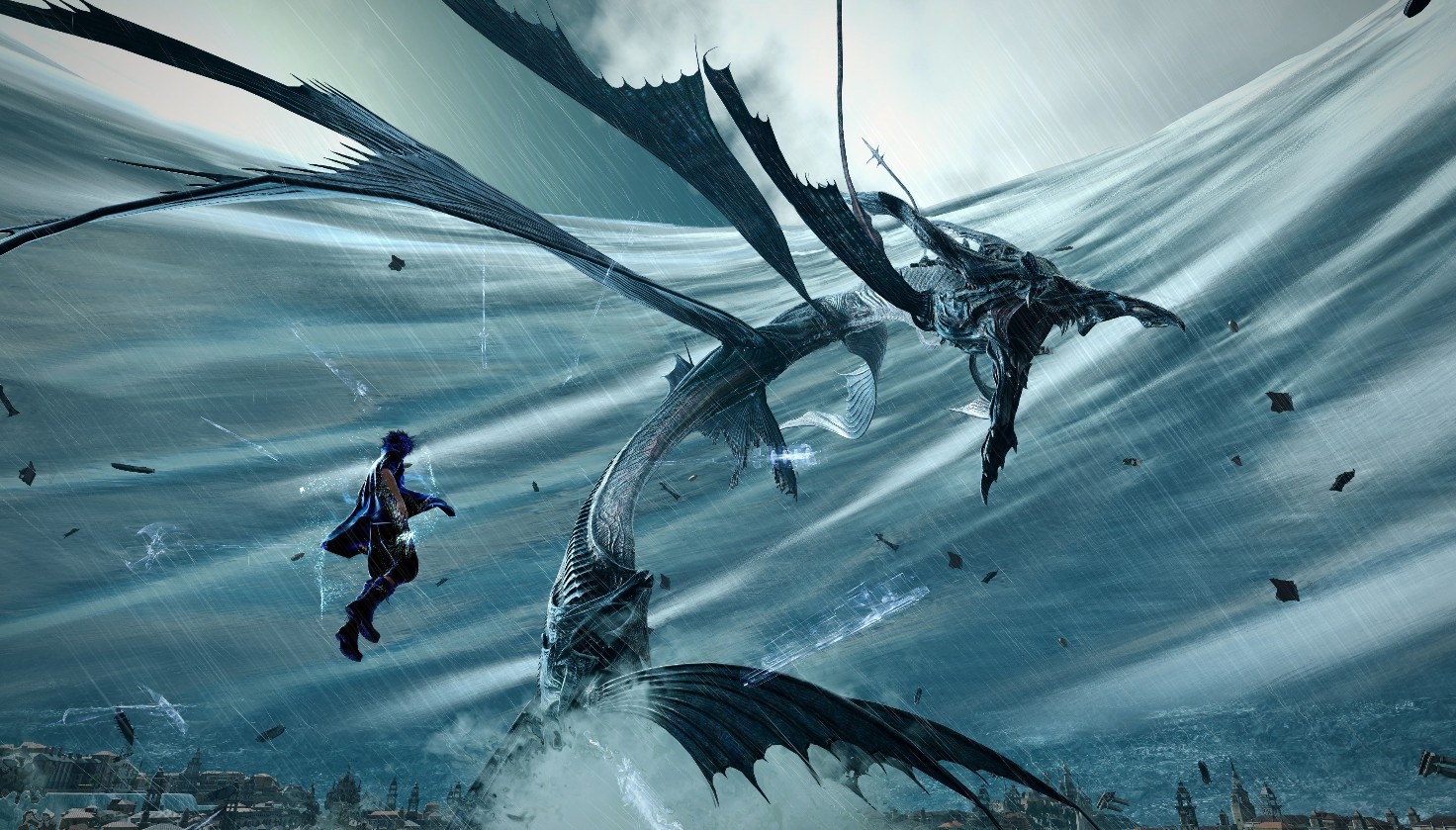 《Wallpaper Engine》最終幻想15對(duì)戰(zhàn)利維坦動(dòng)態(tài)壁紙