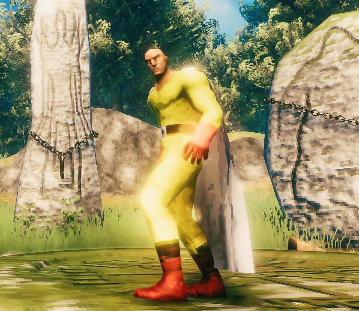 《Valheim：英靈神殿》一拳超人琦玉服裝MOD