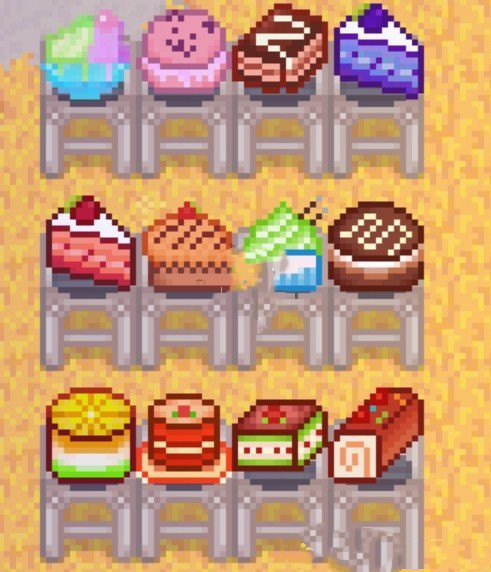 《星露谷物語》蛋糕甜品MOD