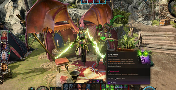 《博德之門3》新增加魔獸同款職業-惡魔獵手MOD