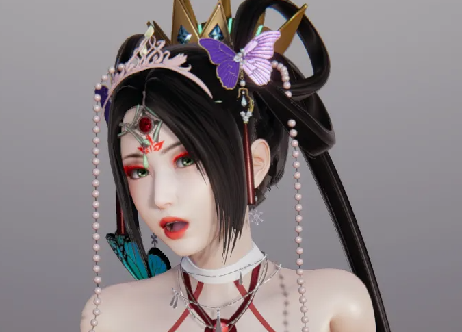 《AI少女》精致容貌古風御姐MOD
