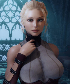 《懲戒魅魔》大胸束身衣美女捏臉MOD