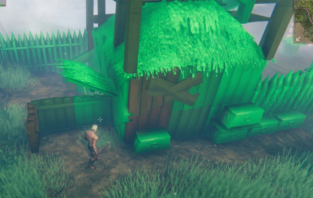 《Valheim：英靈神殿》建筑生命顏色顯示MOD