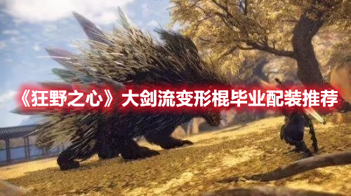 《狂野之心》大劍流變形棍畢業配裝推薦