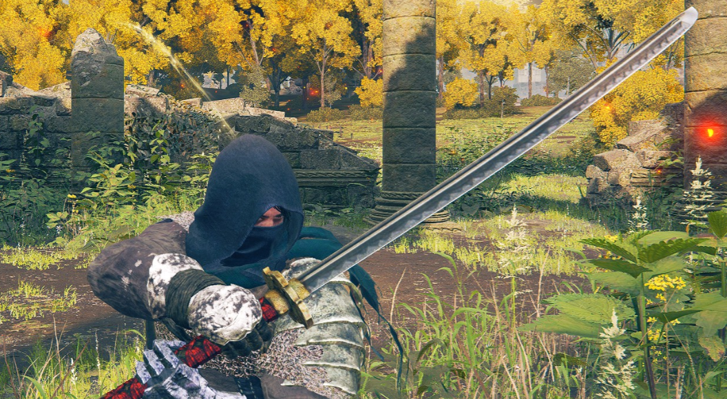 《艾爾登法環》忍者龍劍傳真龍劍取代名刀月隱MOD
