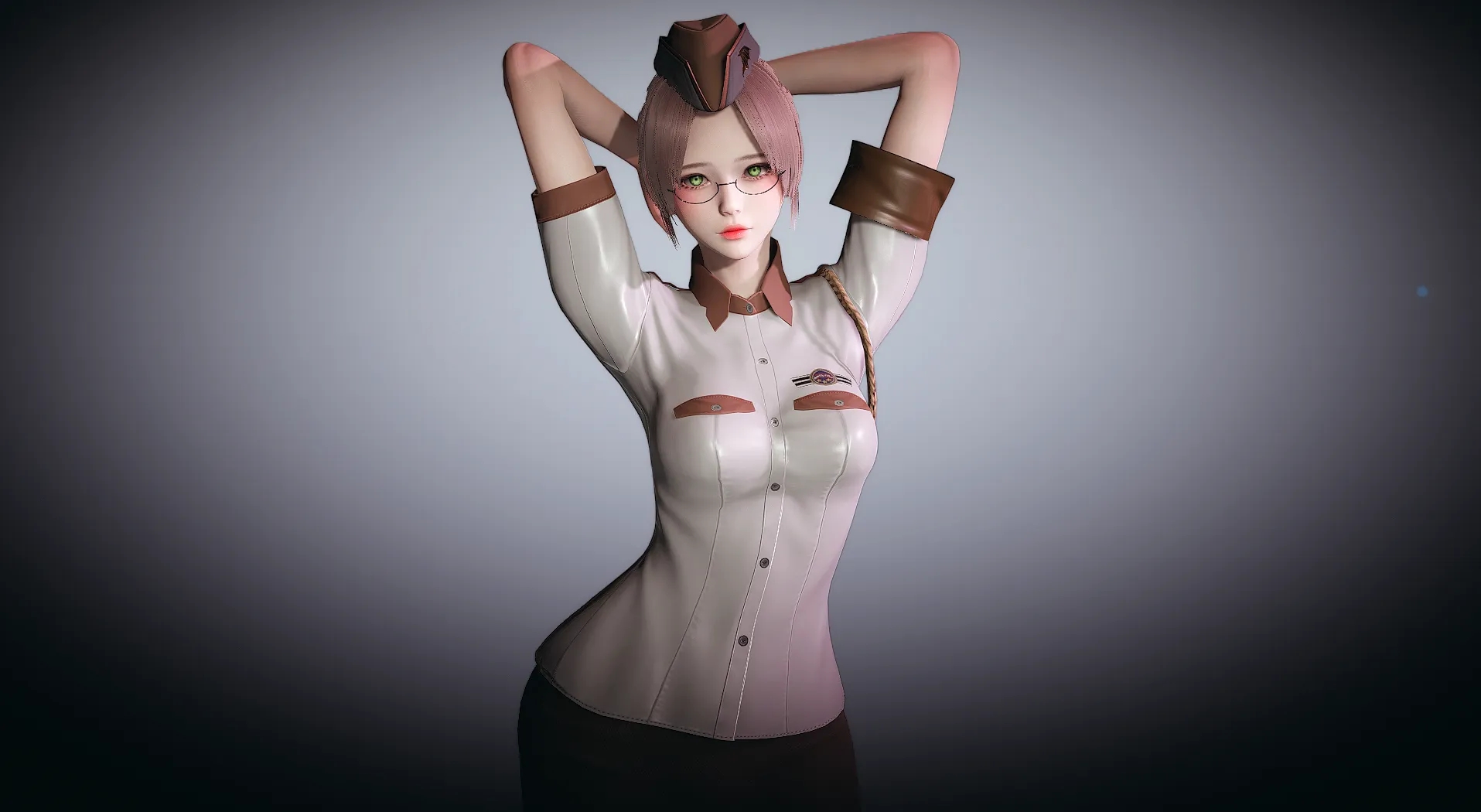 《AI少女》極品身材空乘檢察官小姐姐MOD