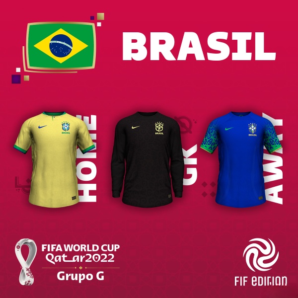 《FIFA 22》巴西國家隊(duì)球衣包