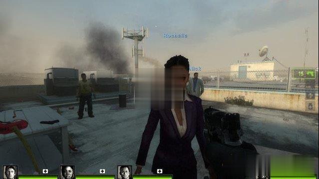 《求生之路2》羅謝爾記者風格服裝MOD