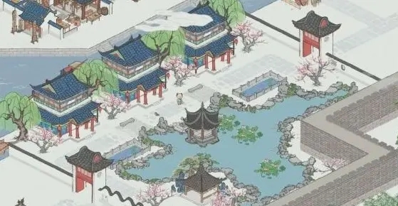 《江南百景圖》桃花村顏料兌換位置解析