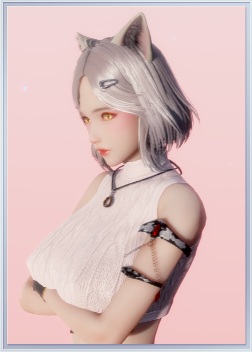 《ROOM Girl》銀發傲嬌獸耳娘MOD
