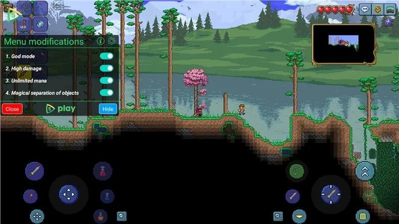 泰拉瑞亞1.4.4.9內(nèi)置MOD菜單版