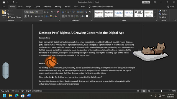 桌面寵物項(xiàng)目