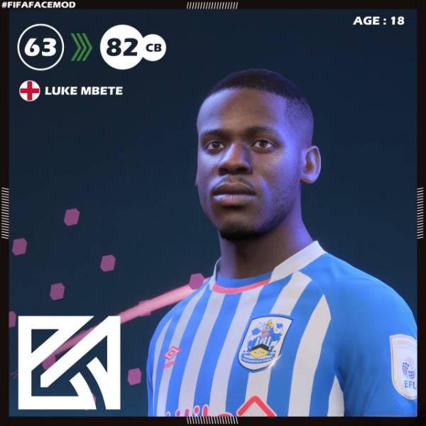 《FIFA 23》盧克·姆貝特-塔布臉型補丁