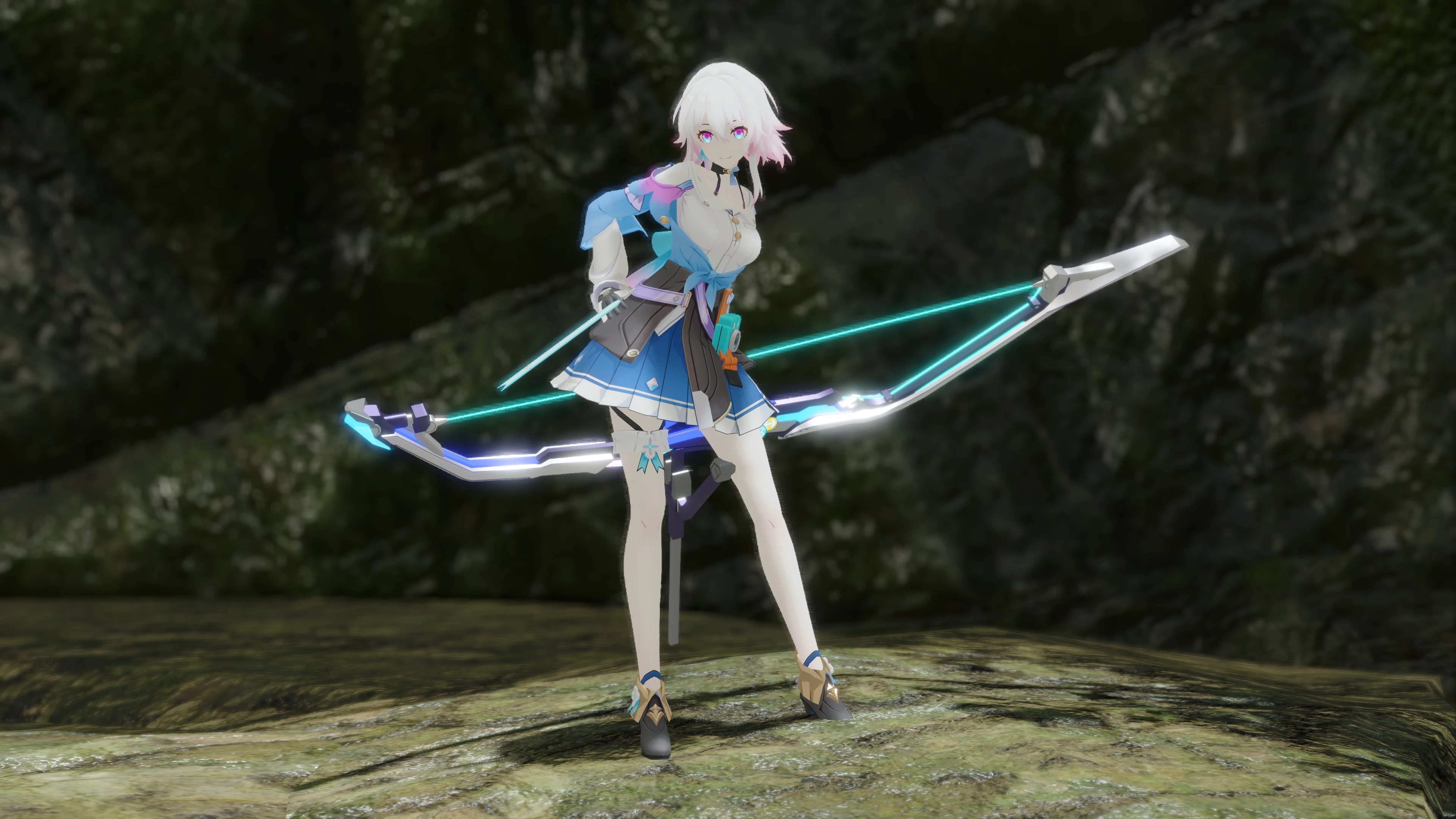《怪物獵人：崛起》崩壞星穹鐵道三月七和武器MOD