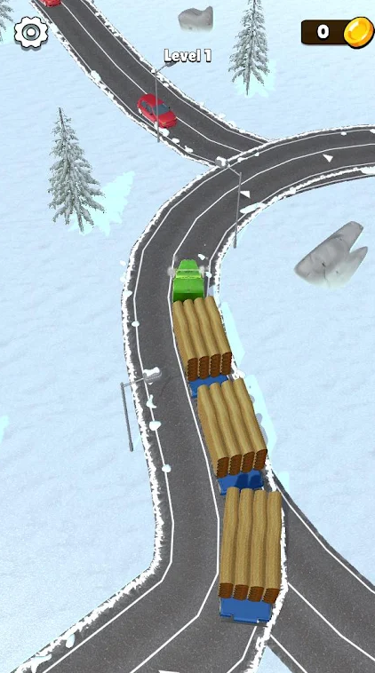 3D交通卡車(chē)