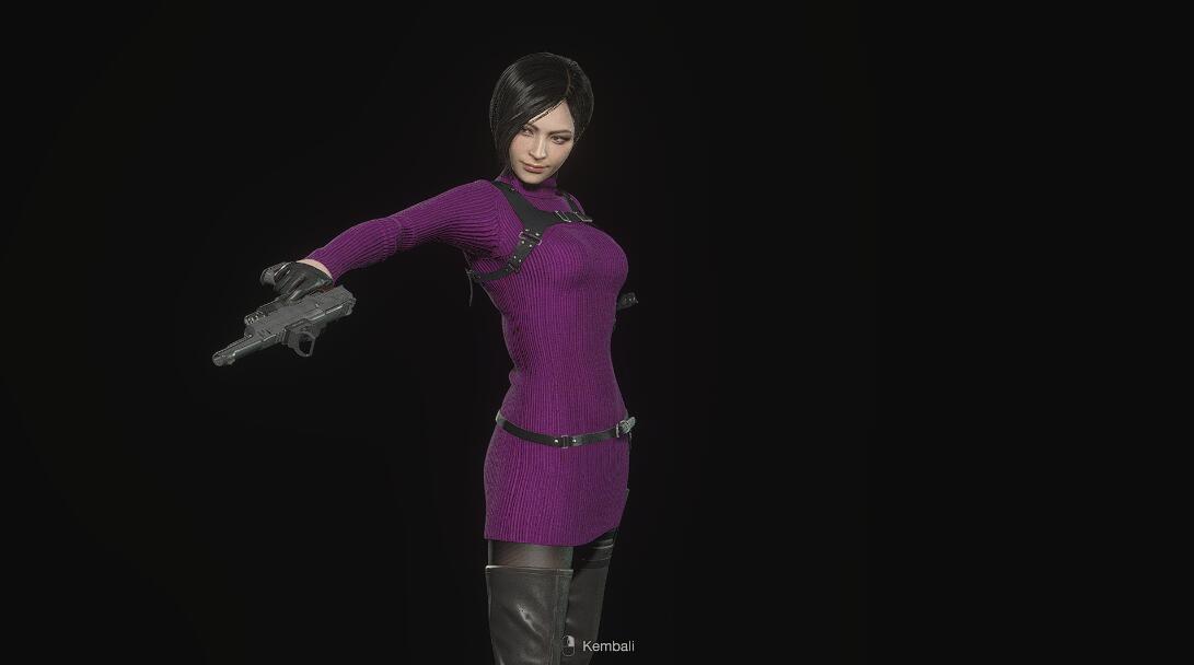 《生化危機4：重制版》艾達王紫色毛衣MOD[正式版]
