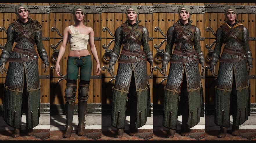 《巫師3次世代版》希里熊學派服裝MOD