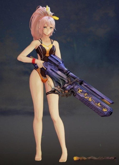 《破曉傳說》希儂泳裝裸足MOD
