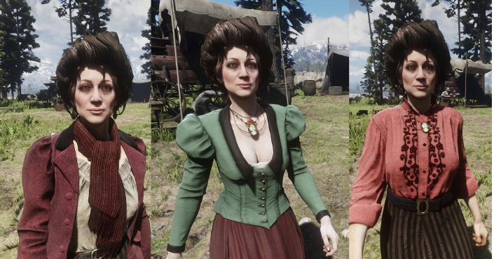 《荒野大鏢客2》替換格雷姆肖女士MOD