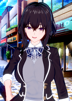《戀活Sunshine》黑發俏皮美少女MOD