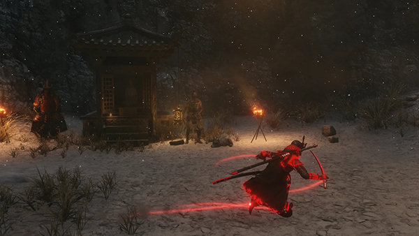 《只狼：影逝二度》閃避殘影血紅色特效MOD