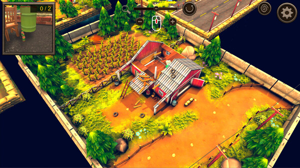 隱藏的末世2自上而下3D